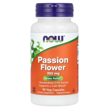 Passion Flower, 350 mg, 90 Veg Capsules