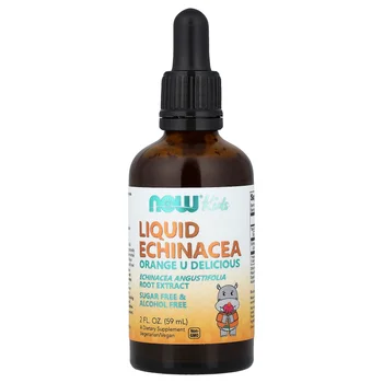 Kids, Liquid Echinacea, Orange, 2 fl oz (59 ml)