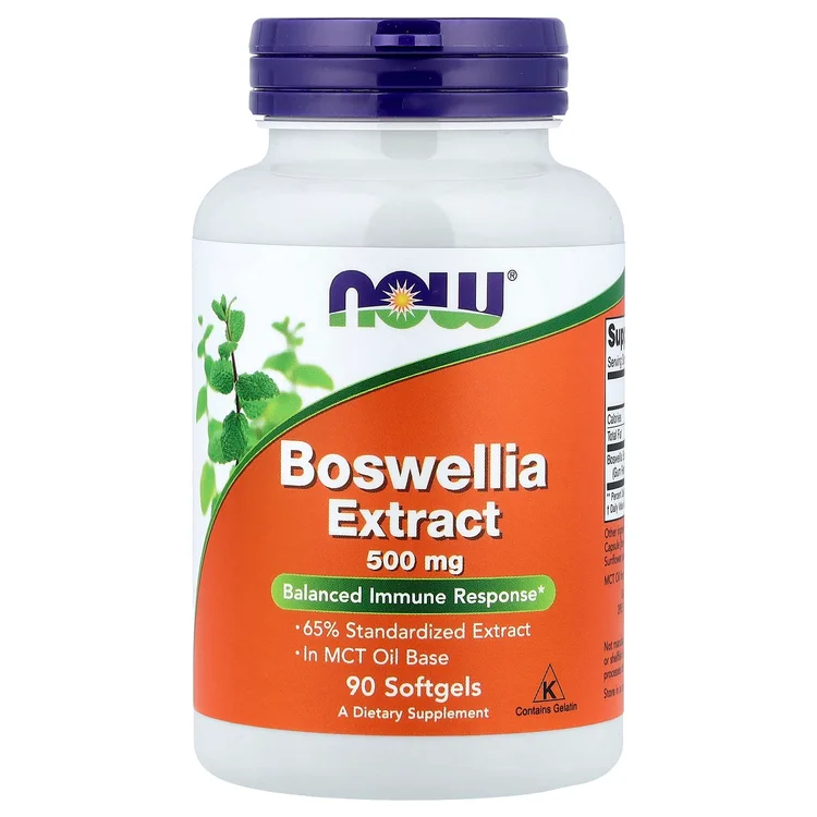 Boswellia Extract, 500 mg, 90 Softgels image 1