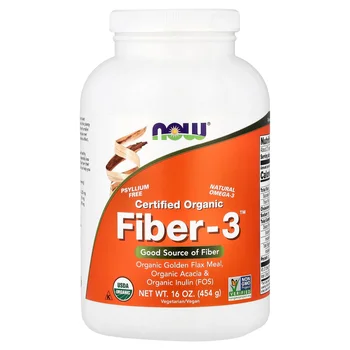 Certified Organic Fiber-3™, 16 oz (454 g)