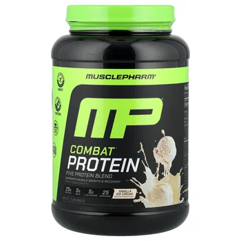 Combat® Protein Powder, Vanilla Ice Cream, 2 lbs (900 g)