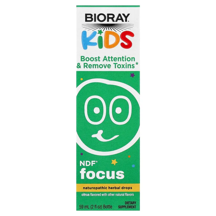 Kids, NDF® Focus, Citrus, 2 fl oz (59 ml) image 1