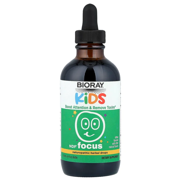 Kids, NDF® Focus, Citrus, 4 fl oz (118 ml) image 1