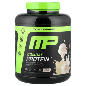 Combat® Protein Powder, Vanilla Ice Cream, 4.1 lbs (1.84 kg)