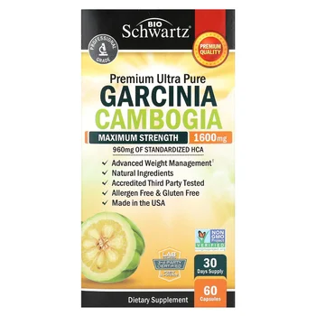 Garcina Cambogia, Maximum Strength, 60 Capsules (800 mg per Capsule)
