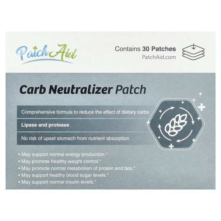 Carb Neutralizer Patch, 30 Patches image 1