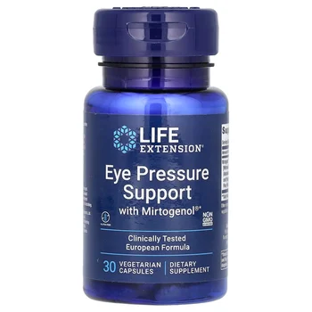 Eye Pressure Support with Mirtogenol, 30 Vegetarian Capsules