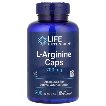 L-Arginine Caps, 700 mg, 200 Capsules