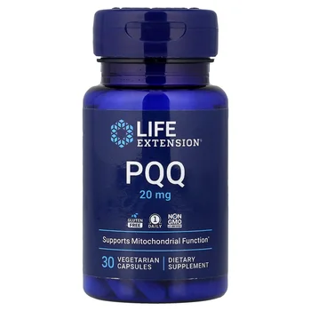 PQQ , 20 mg, 30 Vegetarian Capsules
