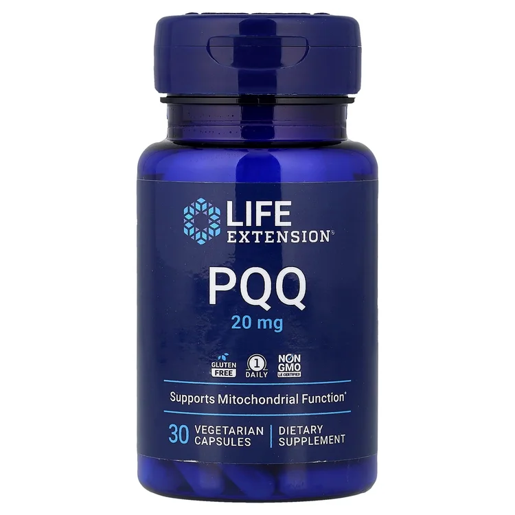 PQQ , 20 mg, 30 Vegetarian Capsules image 1