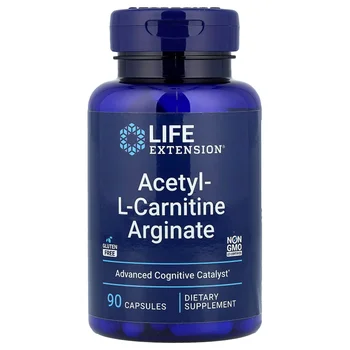 Acetyl-L-Carnitine Arginate, 90 Capsules
