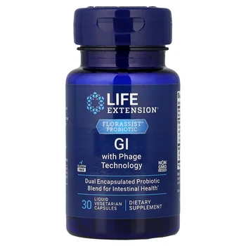 Florassist® Probiotic, GI with Phage Technology, 30 Liquid Vegetarian Capsules