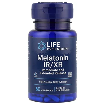 Melatonin IR/XR, 60 Capsules (1.5 mg per Capsule)