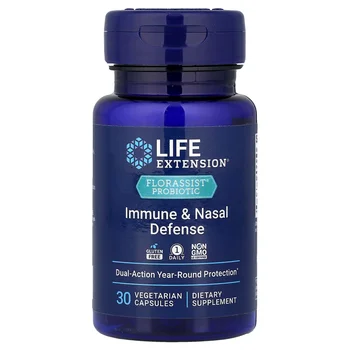 FLORASSIST® Probiotic, Immune & Nasal Defense, 30 Vegetarian Capsules