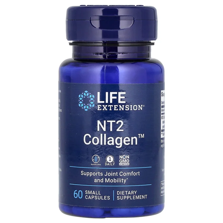 NT2 Collagen, 60 Small Capsules (40 mg per Capsule) image 1