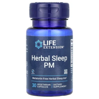 Herbal Sleep PM, 30 Vegetarian Capsules