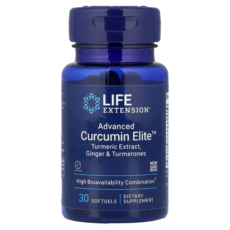 Advanced Curcumin Elite™, Turmeric Extract, Ginger & Turmerones, 30 Softgels image 1