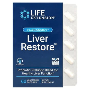 FLORASSIST Liver Restore, 60 Vegetarian Capsules