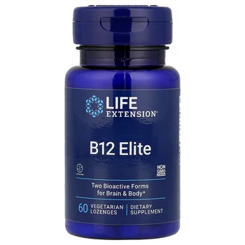 B12 Elite, 60 Vegetarian Lozenges (1,000 mcg per Lozenge)