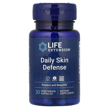 Daily Skin Defense, 30 Vegetarian Capsules