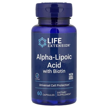 Alpha-Lipoic Acid with Biotin, 60 Capsules
