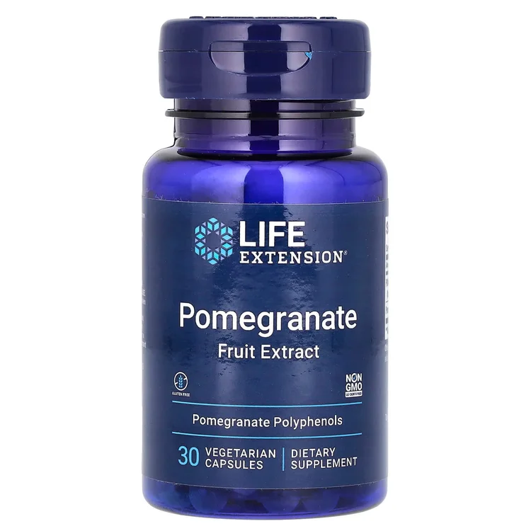 Pomegranate Fruit Extract, 30 Vegetarian Capsules image 1