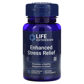 Enhanced Stress Relief, 30 Vegetarian Capsules