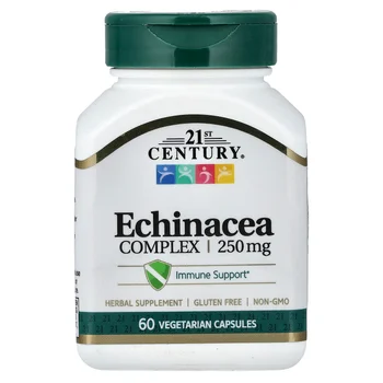 Echinacea Complex, 60 Vegetarian Capsules (125 mg per Capsule)