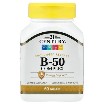 B-50 Complex, Prolonged Release, 60 Tablets
