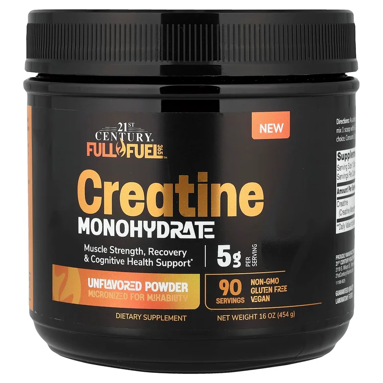 Full Fuel 365™, Creatine Monohydrate, Unflavored, 16 oz (454 g) image 1