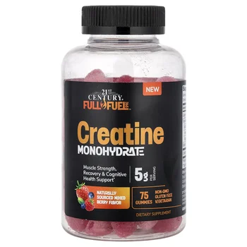 Full Fuel 365™, Creatine Monohydrate Gummies, Mixed Berry, 75 Gummies (1 g per Gummy)