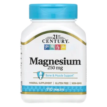 Magnesium, 250 mg, 110 Tablets