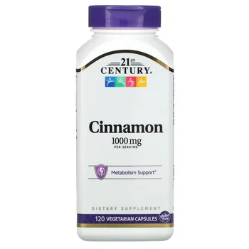 Cinnamon, 120 Vegetarian Capsules  (500 mg per Capsule)