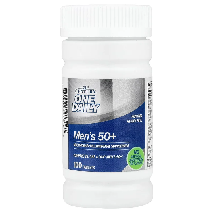 One Daily, Men's 50+, 100 Tablets image 1