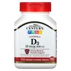 Chewable Vitamin D3, Orange, 10 mcg (400 IU), 110 Tablets