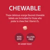 Chewable Vitamin D3, Orange, 10 mcg (400 IU), 110 Tablets image 5