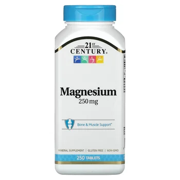 Magnesium, 250 mg, 250 Tablets