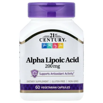 Alpha Lipoic Acid, 200 mg, 60 Vegetarian Capsules