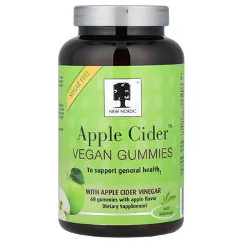 Apple Cider™ Vegan Gummies, Apple, 60 Gummies (200 mg per Gummy)