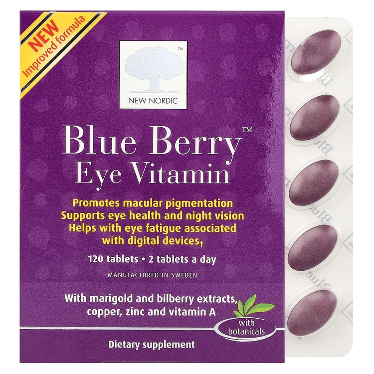 Blue Berry™, Eye Vitamin, 120 Tablets image 1