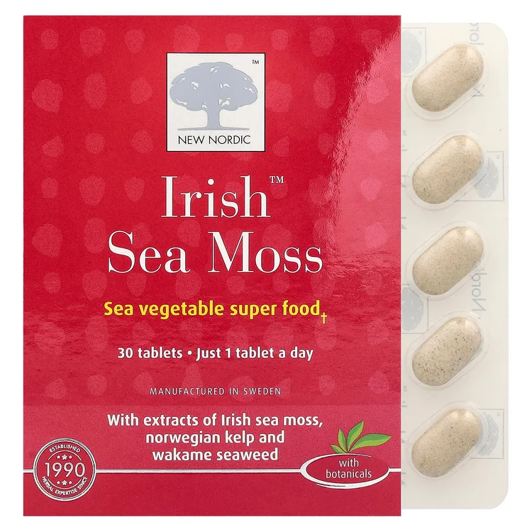 Irish Sea Moss, 30 Tablets image 1