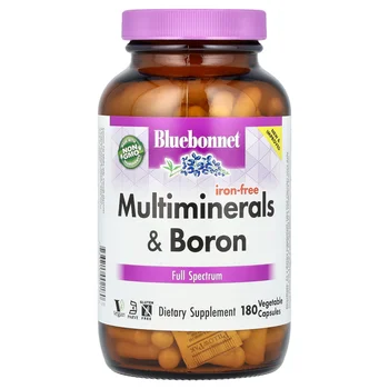 Multiminerals & Boron, Iron-Free, 180 Vegetable Capsules