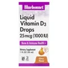 Liquid Vitamin D3 Drops, Citrus, 25 mcg (1,000 IU), 1 fl oz (30 ml) image 1