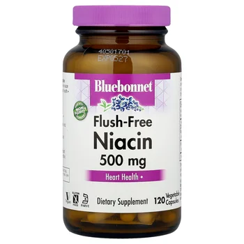 Flush-Free Niacin, 120 Vegetable Capsules