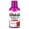 Liquid Calcium, Magnesium Citrate & Vitamin D3, Raspberry, 16 fl oz (473 ml)