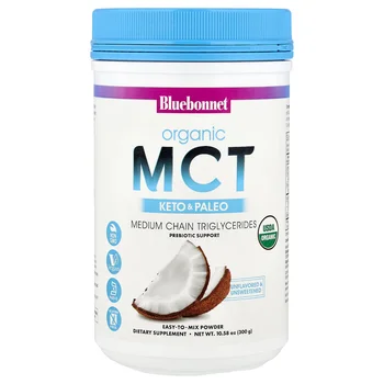 Organic MCT Powder, Unflavored, 10.58 oz (300 g)