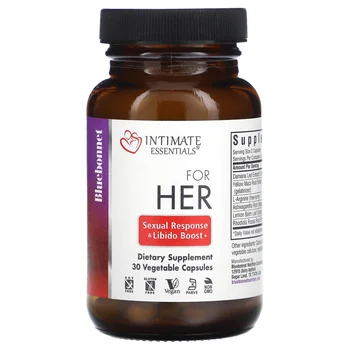 Intimate Essentials, For Her, 30 Vegetable Capsules