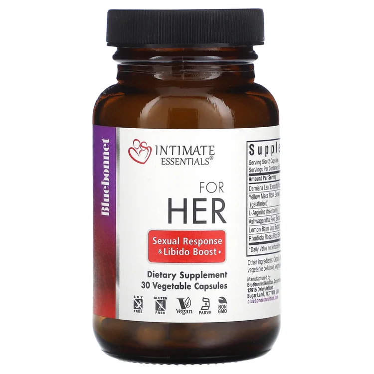Intimate Essentials, For Her, 30 Vegetable Capsules image 1