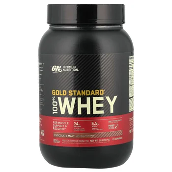 Gold Standard® 100% Whey, Chocolate Malt, 2 lb (907 g)