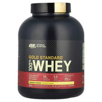 Gold Standard® 100% Whey, Banana Cream, 5 lb (2.27 kg)